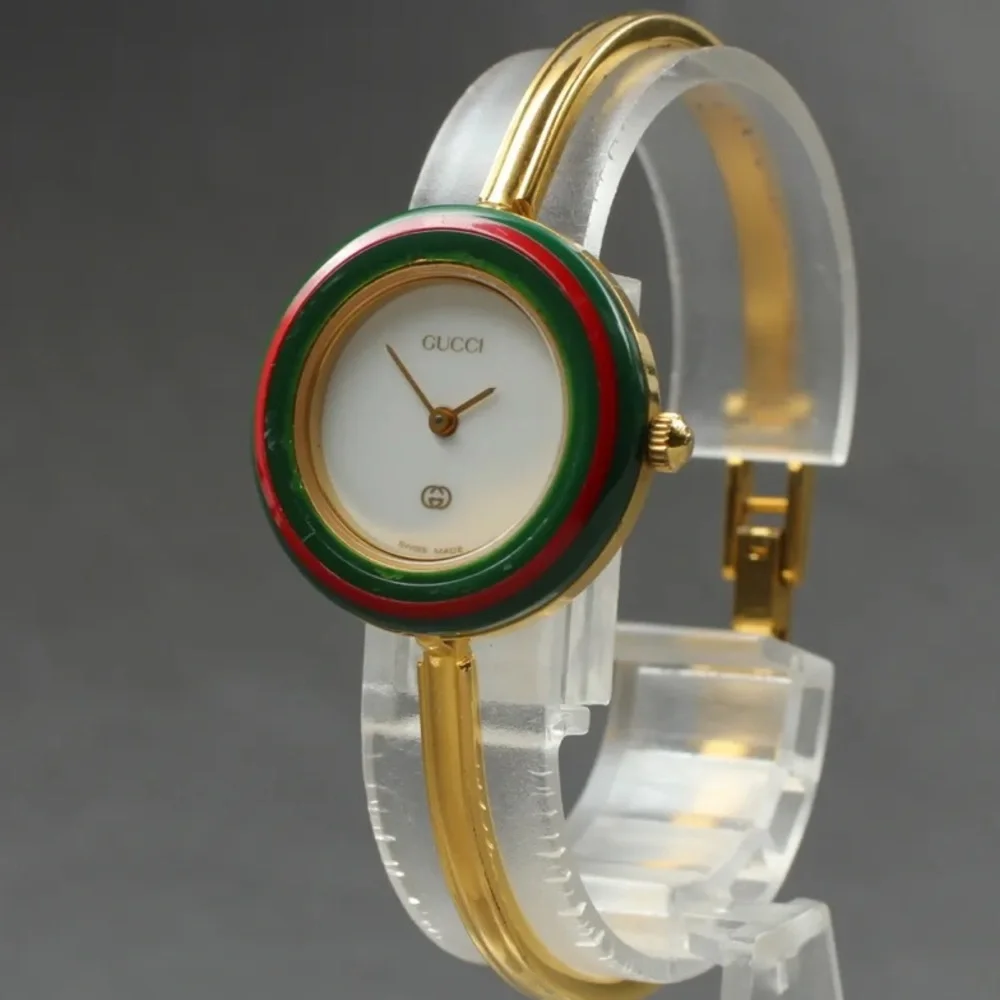 GUCCI 14k Gold Italian Luxury Watch